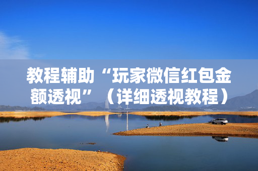 教程辅助“玩家微信红包金额透视”（详细透视教程）-哔哩哔哩