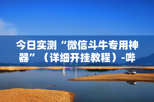 今日实测“微信斗牛专用神器”（详细开挂教程）-哔哩哔哩