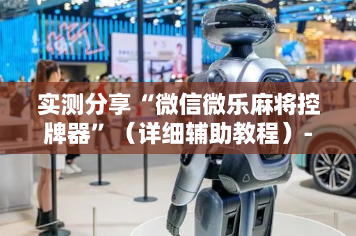 实测分享“微信微乐麻将控牌器”（详细辅助教程）-哔哩哔哩
