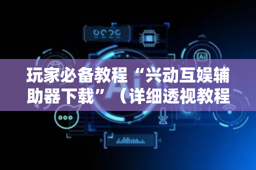 玩家必备教程“兴动互娱辅助器下载”（详细透视教程）-哔哩哔哩