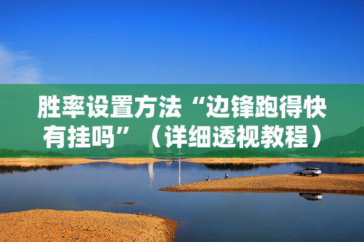胜率设置方法“边锋跑得快有挂吗”（详细透视教程）-哔哩哔哩