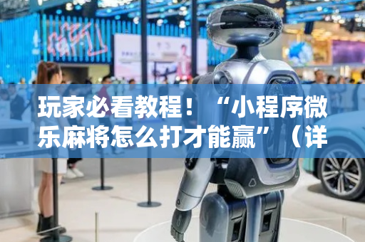 玩家必看教程！“小程序微乐麻将怎么打才能赢”（详细透视教程）-哔哩哔哩