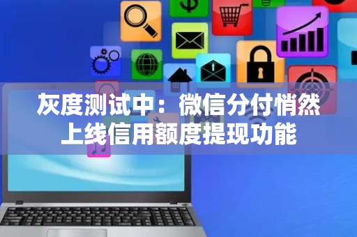 灰度测试中：微信分付悄然上线信用额度提现功能