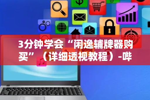 3分钟学会“闲逸辅牌器购买”（详细透视教程）-哔哩哔哩