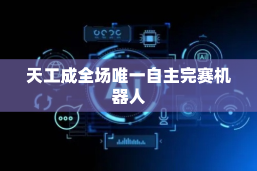 天工成全场唯一自主完赛机器人