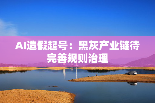 AI造假起号：黑灰产业链待完善规则治理