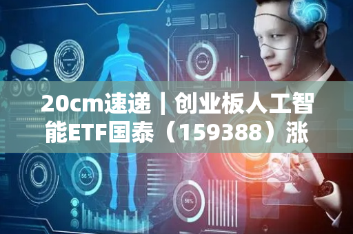 20cm速递｜创业板人工智能ETF国泰（159388）涨超2.7%，华为全栈AI竞争力获市场关注
