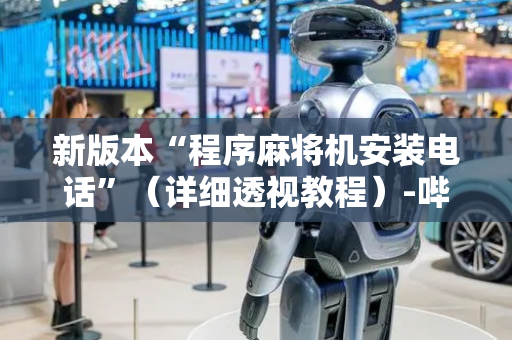 新版本“程序麻将机安装电话”（详细透视教程）-哔哩哔哩