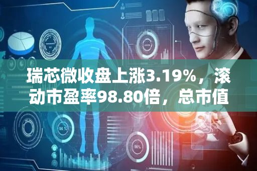 瑞芯微收盘上涨3.19%，滚动市盈率98.80倍，总市值727.86亿元