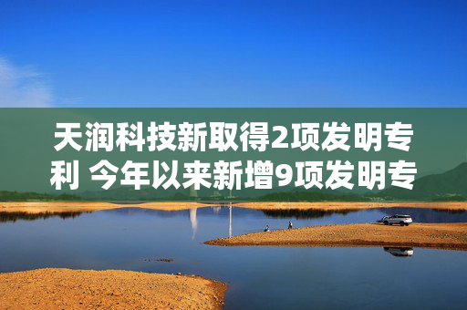 天润科技新取得2项发明专利 今年以来新增9项发明专利