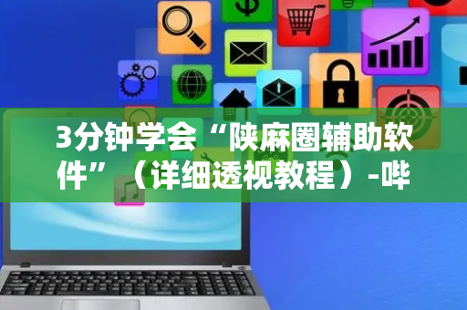 3分钟学会“陕麻圈辅助软件”（详细透视教程）-哔哩哔哩