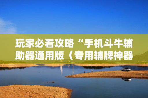 玩家必看攻略“手机斗牛辅助器通用版（专用辅牌神器免安装）