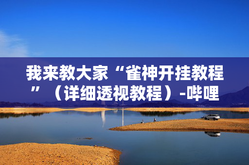 我来教大家“雀神开挂教程”（详细透视教程）-哔哩哔哩