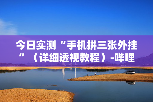 今日实测“手机拼三张外挂”（详细透视教程）-哔哩哔哩