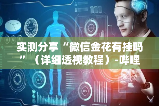实测分享“微信金花有挂吗”（详细透视教程）-哔哩哔哩