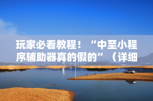 玩家必看教程！“中至小程序辅助器真的假的”（详细透视教程）-哔哩哔哩