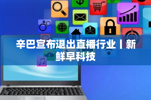辛巴宣布退出直播行业丨新鲜早科技