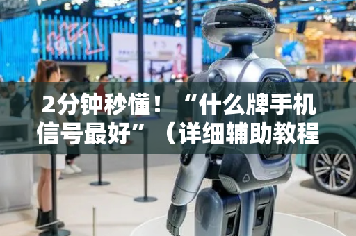 2分钟秒懂！“什么牌手机信号最好”（详细辅助教程）-哔哩哔哩