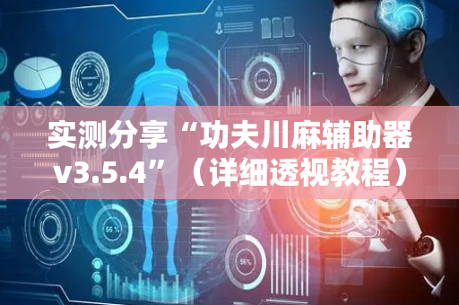 实测分享“功夫川麻辅助器v3.5.4”（详细透视教程）-哔哩哔哩