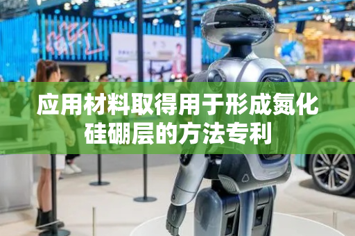 应用材料取得用于形成氮化硅硼层的方法专利