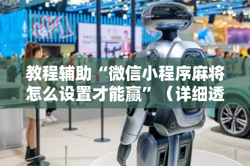 教程辅助“微信小程序麻将怎么设置才能赢”（详细透视教程）-哔哩哔哩