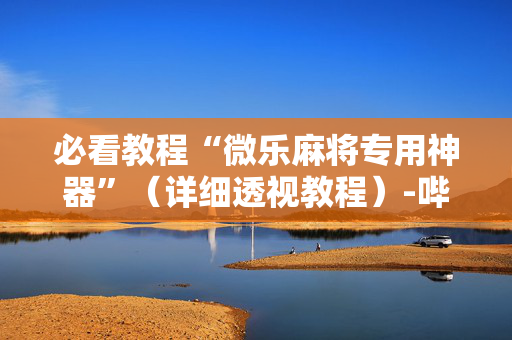 必看教程“微乐麻将专用神器”（详细透视教程）-哔哩哔哩