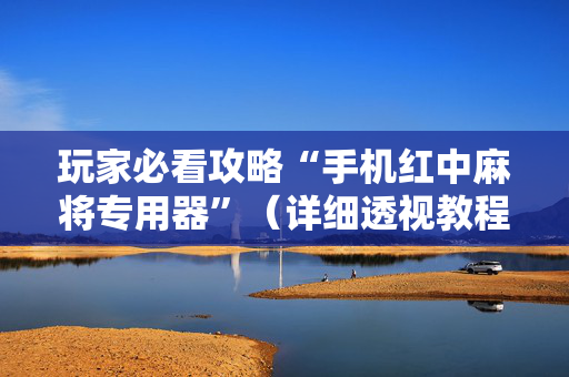 玩家必看攻略“手机红中麻将专用器”（详细透视教程）-哔哩哔哩