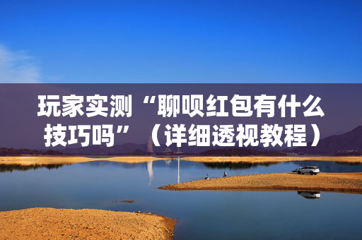 玩家实测“聊呗红包有什么技巧吗”（详细透视教程）-哔哩哔哩