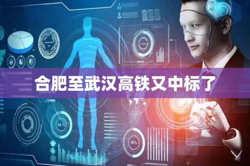 合肥至武汉高铁又中标了