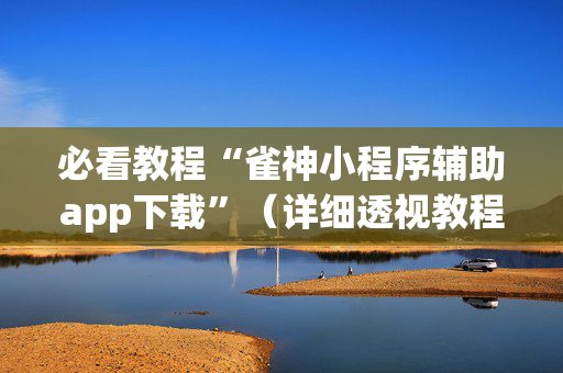 必看教程“雀神小程序辅助app下载”（详细透视教程）-哔哩哔哩