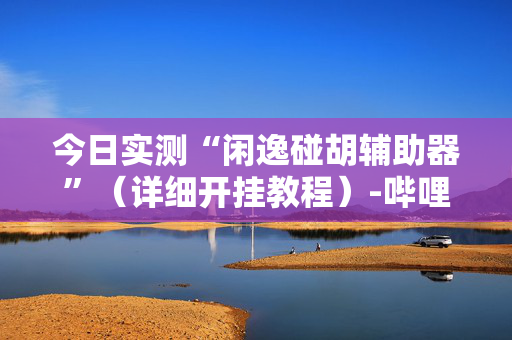 今日实测“闲逸碰胡辅助器”（详细开挂教程）-哔哩哔哩