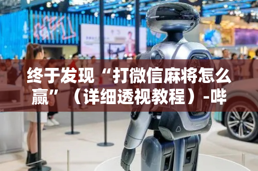 终于发现“打微信麻将怎么赢”（详细透视教程）-哔哩哔哩