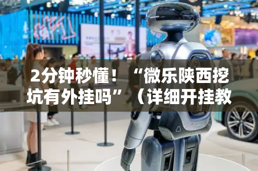 2分钟秒懂！“微乐陕西挖坑有外挂吗”（详细开挂教程）-哔哩哔哩