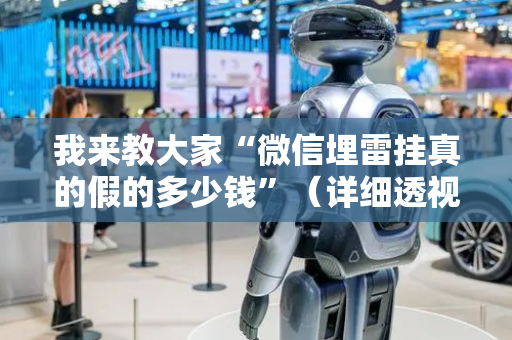 我来教大家“微信埋雷挂真的假的多少钱”（详细透视教程）-哔哩哔哩