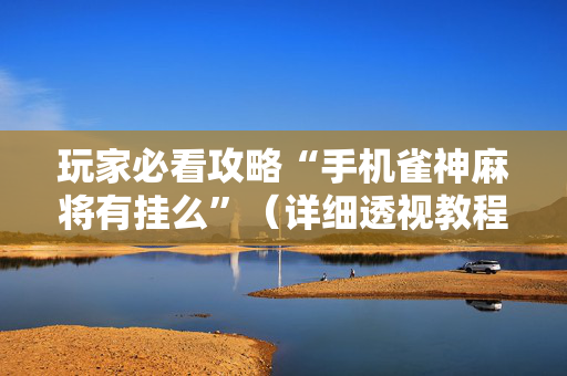 玩家必看攻略“手机雀神麻将有挂么”（详细透视教程）-哔哩哔哩