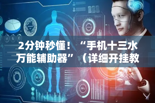 2分钟秒懂！“手机十三水万能辅助器”（详细开挂教程）-哔哩哔哩