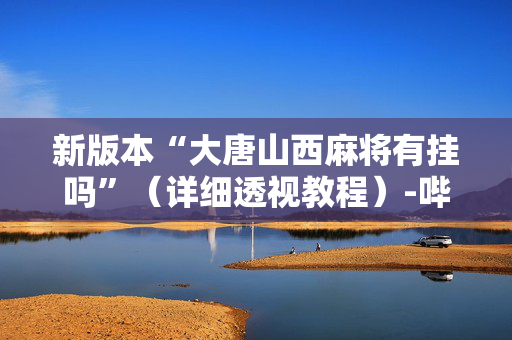 新版本“大唐山西麻将有挂吗”（详细透视教程）-哔哩哔哩