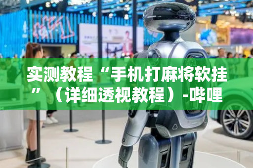 实测教程“手机打麻将软挂”（详细透视教程）-哔哩哔哩