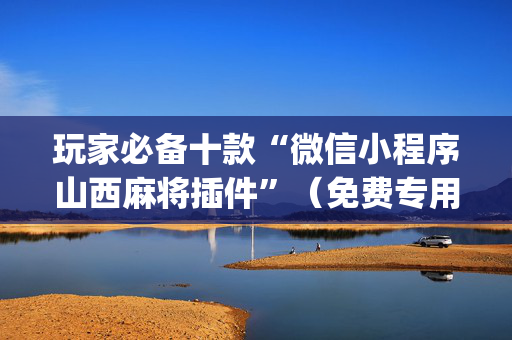 玩家必备十款“微信小程序山西麻将插件”（免费专用神器)