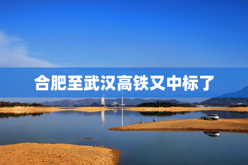 合肥至武汉高铁又中标了