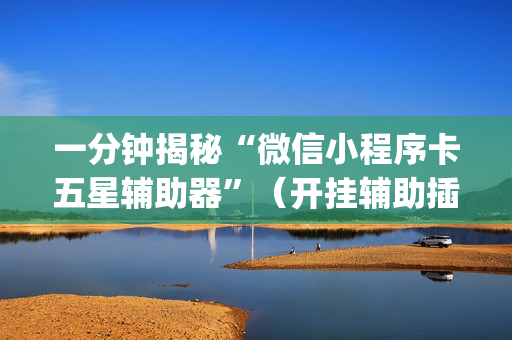 一分钟揭秘“微信小程序卡五星辅助器”（开挂辅助插件)