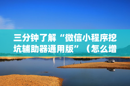 三分钟了解“微信小程序挖坑辅助器通用版”（怎么增加胜率)