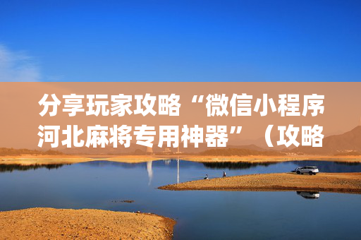 分享玩家攻略“微信小程序河北麻将专用神器”（攻略插件)