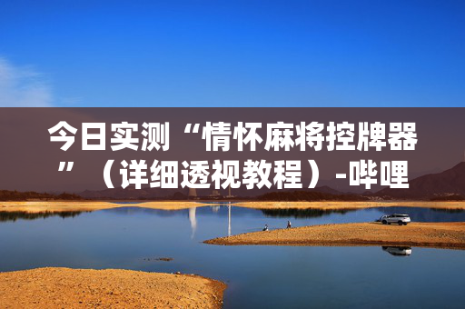今日实测“情怀麻将控牌器”（详细透视教程）-哔哩哔哩
