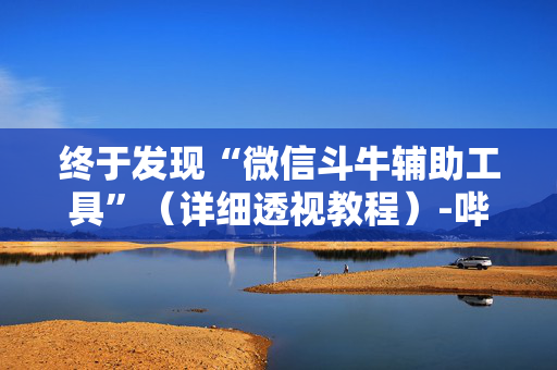 终于发现“微信斗牛辅助工具”（详细透视教程）-哔哩哔哩