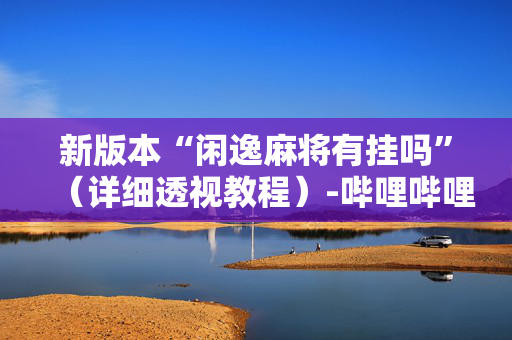 新版本“闲逸麻将有挂吗”（详细透视教程）-哔哩哔哩