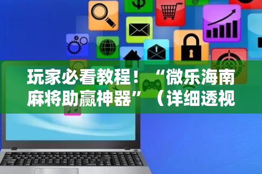 玩家必看教程！“微乐海南麻将助赢神器”（详细透视教程）-哔哩哔哩