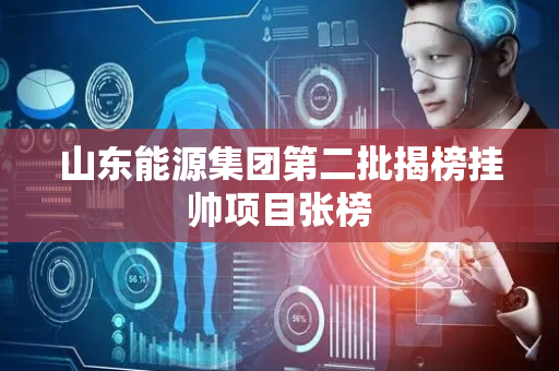 山东能源集团第二批揭榜挂帅项目张榜