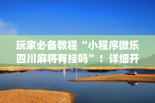 玩家必备教程“小程序微乐四川麻将有挂吗”！详细开挂教程（确实真的有挂)-抖音