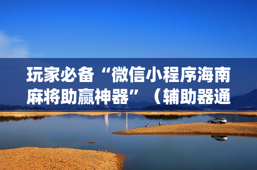玩家必备“微信小程序海南麻将助赢神器”（辅助器通用版)